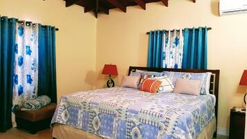 1 多间卧室、熨斗/熨衣板、WiFi、床单