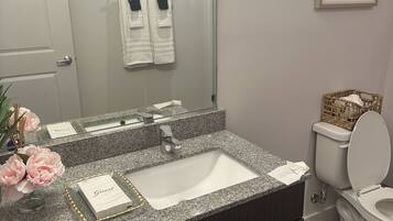 吹风机、毛巾、肥皂、卫生纸