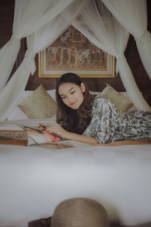Free minibar, in-room safe, desk, free WiFi - portobello villa ubud (Ubud)