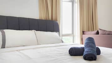 1 bedroom, iron/ironing board, WiFi, bed sheets