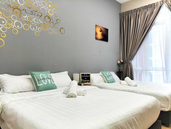 1 soverom, strykejern/-brett og wi-fi