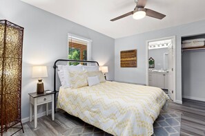 3 habitaciones, escritorio, wifi gratis y ropa de cama