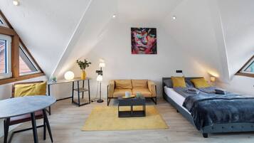 1 室のベッドルーム、アイロン / アイロン台、WiFi (無料)、ベッドシーツ