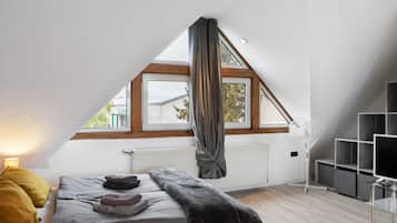 1 soverom, skrivebord, strykejern/-brett og wi-fi (inkludert)