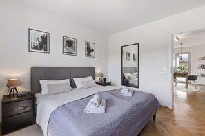 1 Schlafzimmer, Bügeleisen/Bügelbrett, kostenloses WLAN, Bettwäsche