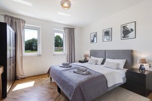 1 Schlafzimmer, Bügeleisen/Bügelbrett, kostenloses WLAN, Bettwäsche