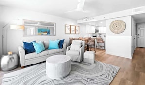 Smart TV, offices - Newly Remodeled 2BR Gulf-Front Condo at One Seagrove Place (Santa Rosa Beach)