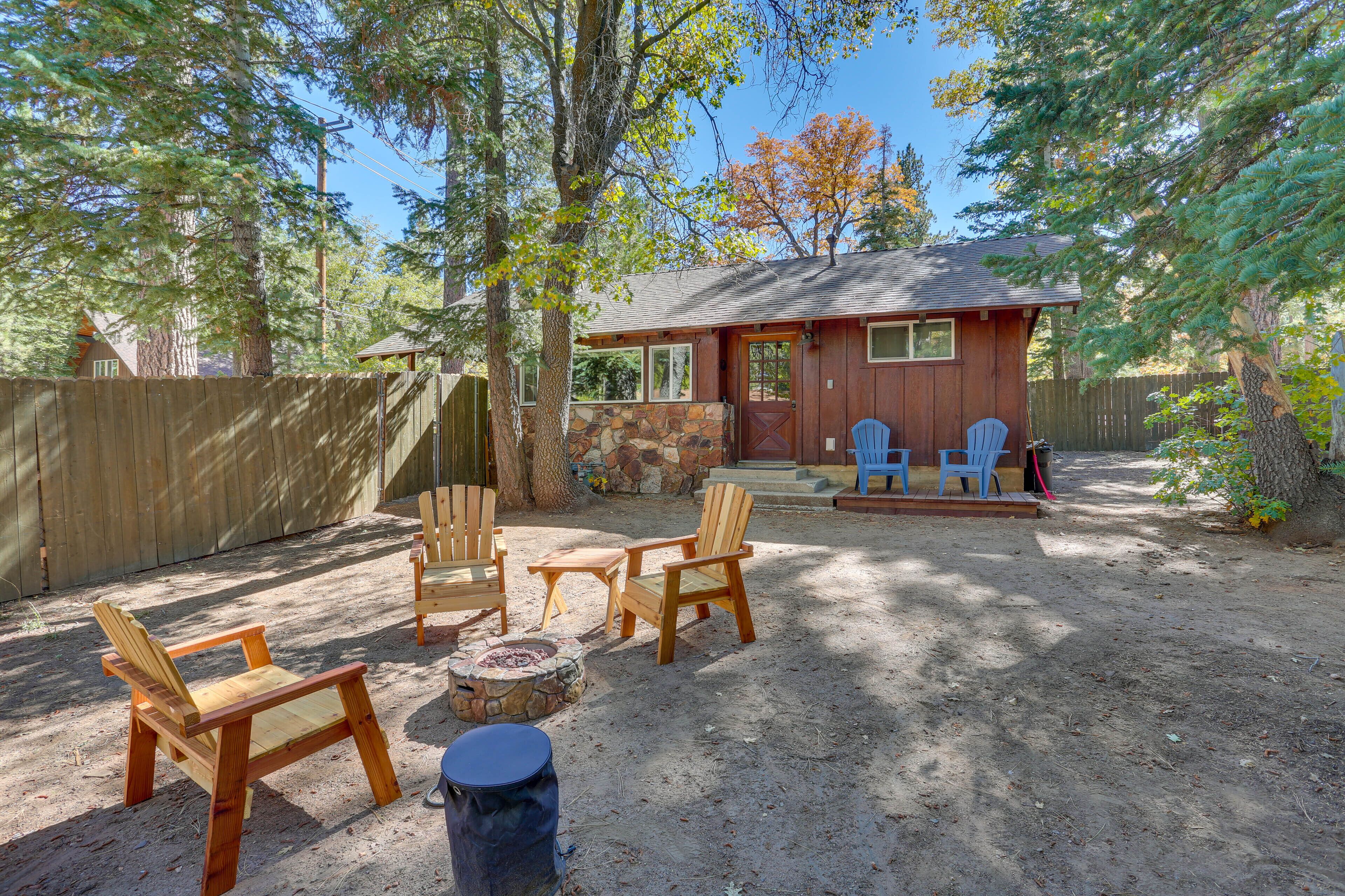 Pet-Friendly Cabin w/ Fire Pit, Grill, & Trail!