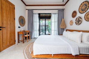 Villa, 2 Bedrooms, Private Pool | 1 bedroom, individually decorated, individually furnished, desk