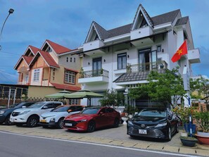 Façade de l’hébergement