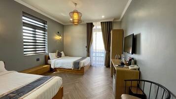 Standard Double Room | Premium bedding, down comforters, memory foam beds, desk