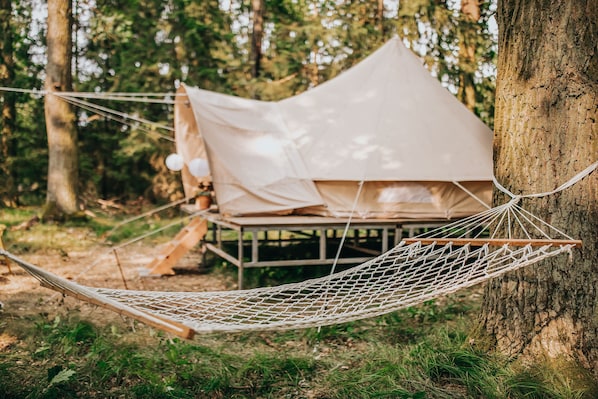 Design Tent, Golf View | Bed sheets