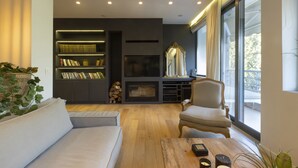 Living room - Elegant, Chic, Hip 2 BR With Forest View (Athens)