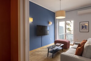 Apartment, 2 Schlafzimmer, 2 Bäder | Wohnzimmer