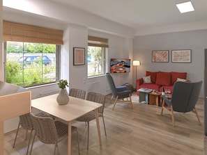 In-room dining - A Luxurious 1BR Kolonaki Haven (Athens)