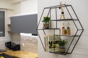 Interior detail - Compact Comfort: A Capsule Studio (Athens)