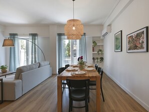 Spiseområde på rommet