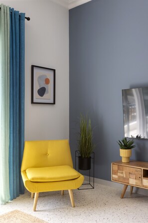 Living room - Vibrant Renov 2BR APT (Athens)