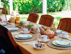 Udendørs spisemuligheder