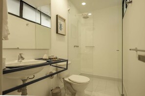 Dutxa, assecador de cabells i tovalloles 