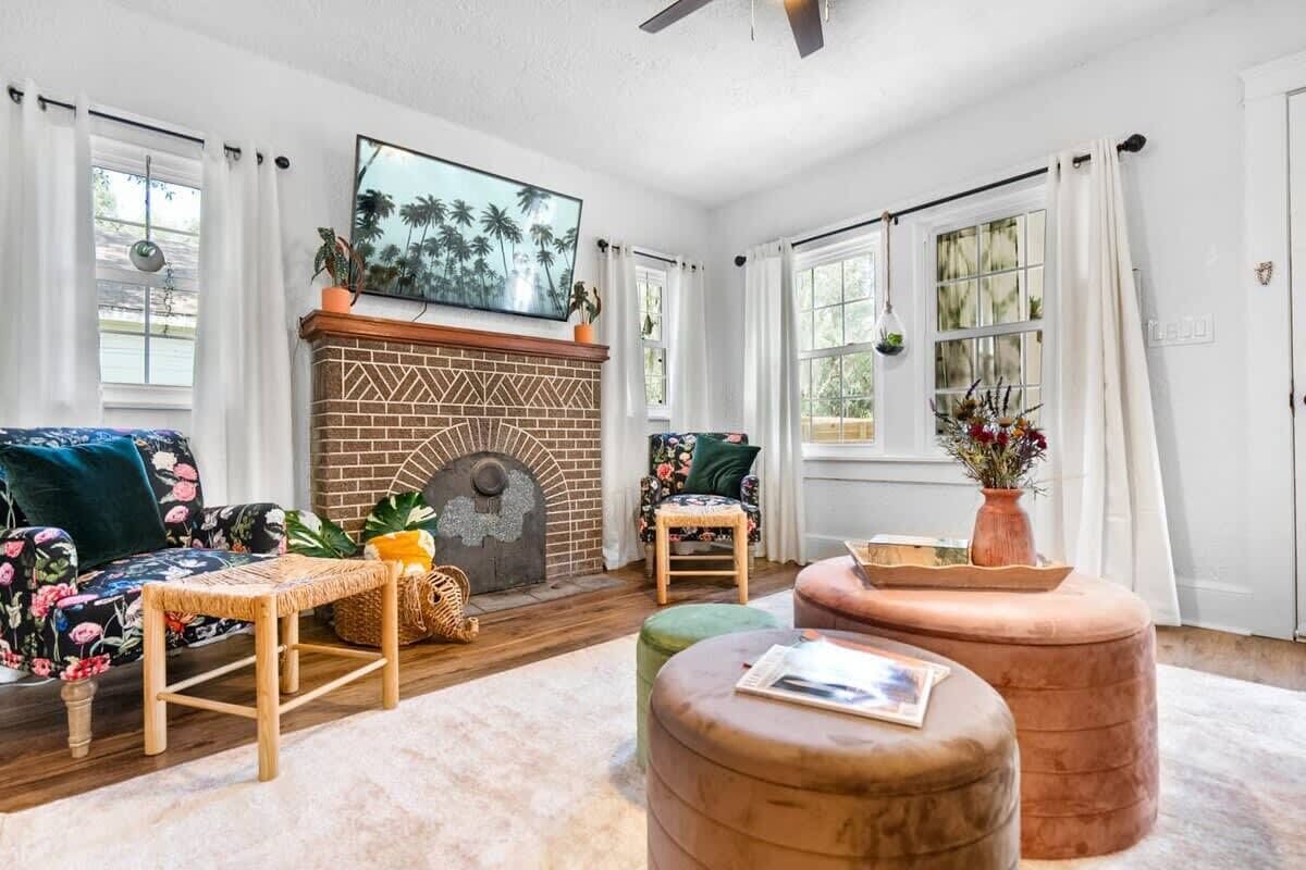 Photo 9 of Newly Renovated Whimsical Cottage, 2 Beds, Hot Tub