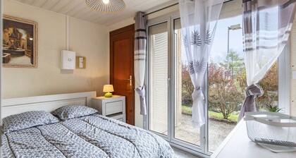 Chalet mitoyen avec terrasse et parking Ă Cauterets