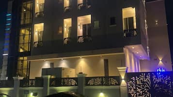 Fassade der Unterkunft