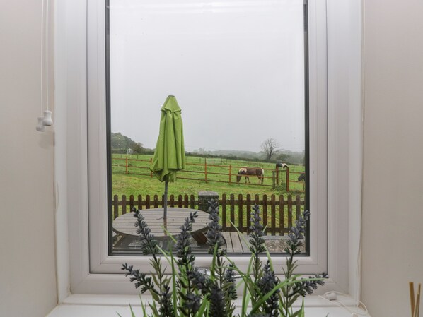 Uitzicht vanuit accommodatie