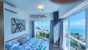 1 bedroom, in-room safe, desk, iron/ironing board - Stunning and brandnew 1 BR corner unit for 5 Persons - woow ocean-views (Lapu-Lapu City)