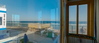 Beachside Villa with private rooftop seating area overlooking the sea