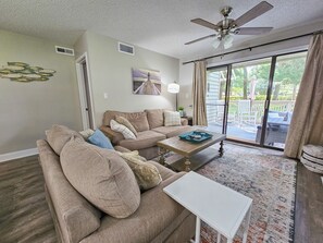 Condo, 3 Bedrooms | Living area - 8c West Hyde Park 3 Bedroom Villa (Myrtle Beach)