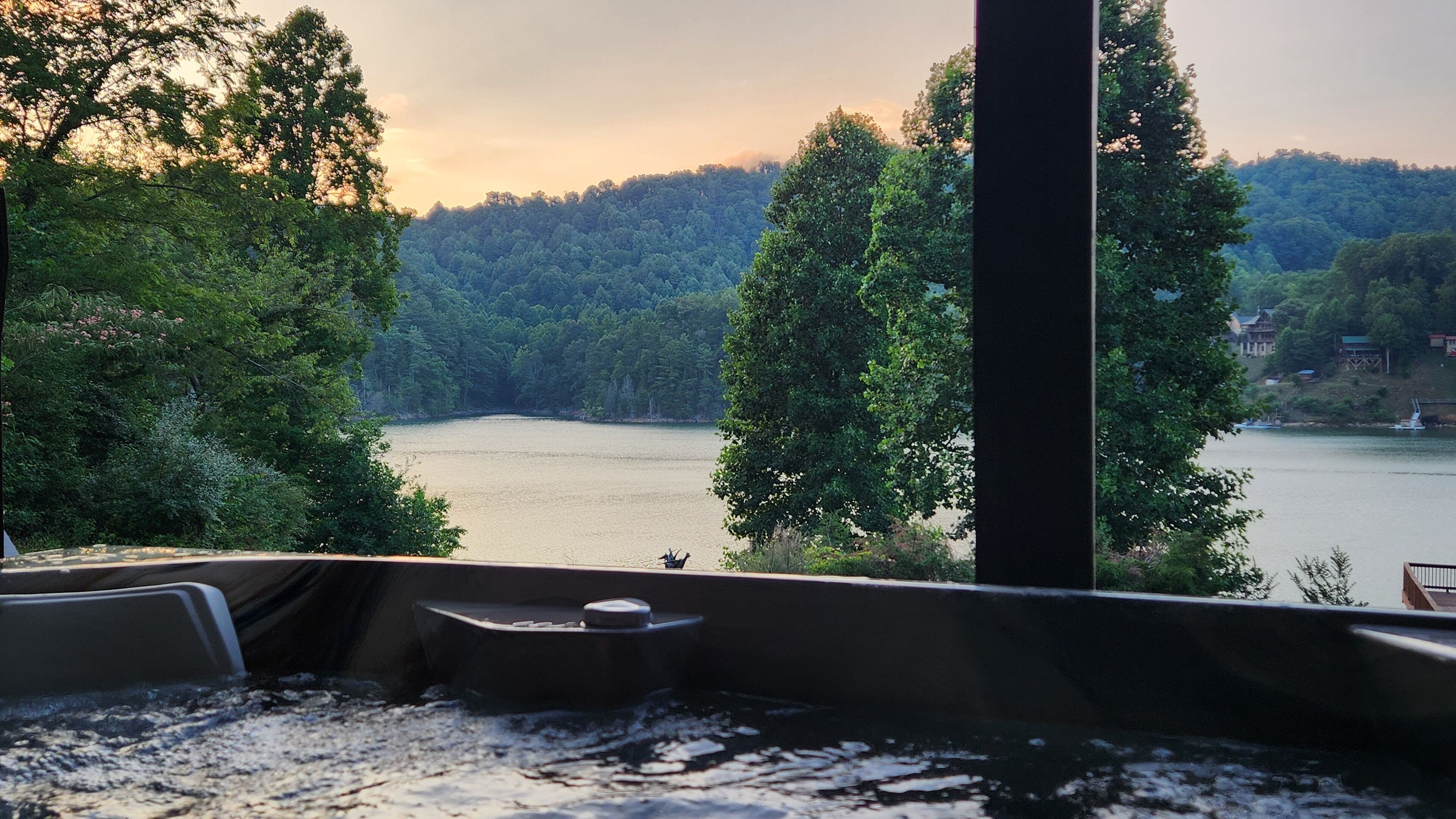 Hot tub view
