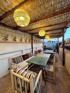 Rooftop terrace - Riad Sakura Marrakech  (Marrakech)