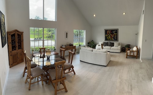 The Gaudiem House 
Spacious, peaceful, Pool, Game room, close to attractions