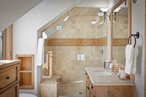 Hair dryer, towels - Log Cabin by InvitedHome | Patio, Hot Tub, Bunk Room,  Walk to Gondola/Festivals (Telluride)