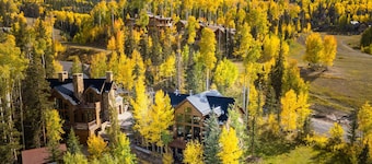 Log Cabin Home by InvitedHome | Spring Break, Skiing, Fireplace, Hot Tub