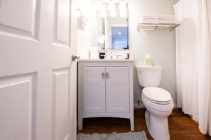 Shower, hair dryer, shampoo - Coral Sands #202 (Fernandina Beach)