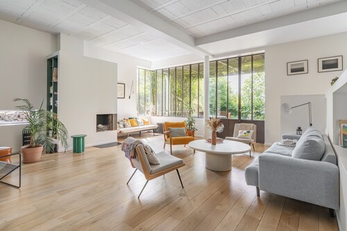 Grande maison d'architecte avec jardin proche Disneyland et direct Tour Eiffel