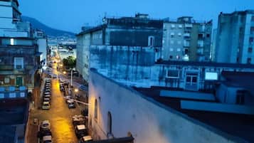 Blick von der Unterkunft