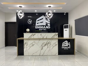 Reception - Emmaag Hotel (Ibadan)