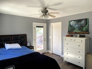 2 chambres, fer et planche Ă repasser, Wi-Fi, draps fournis