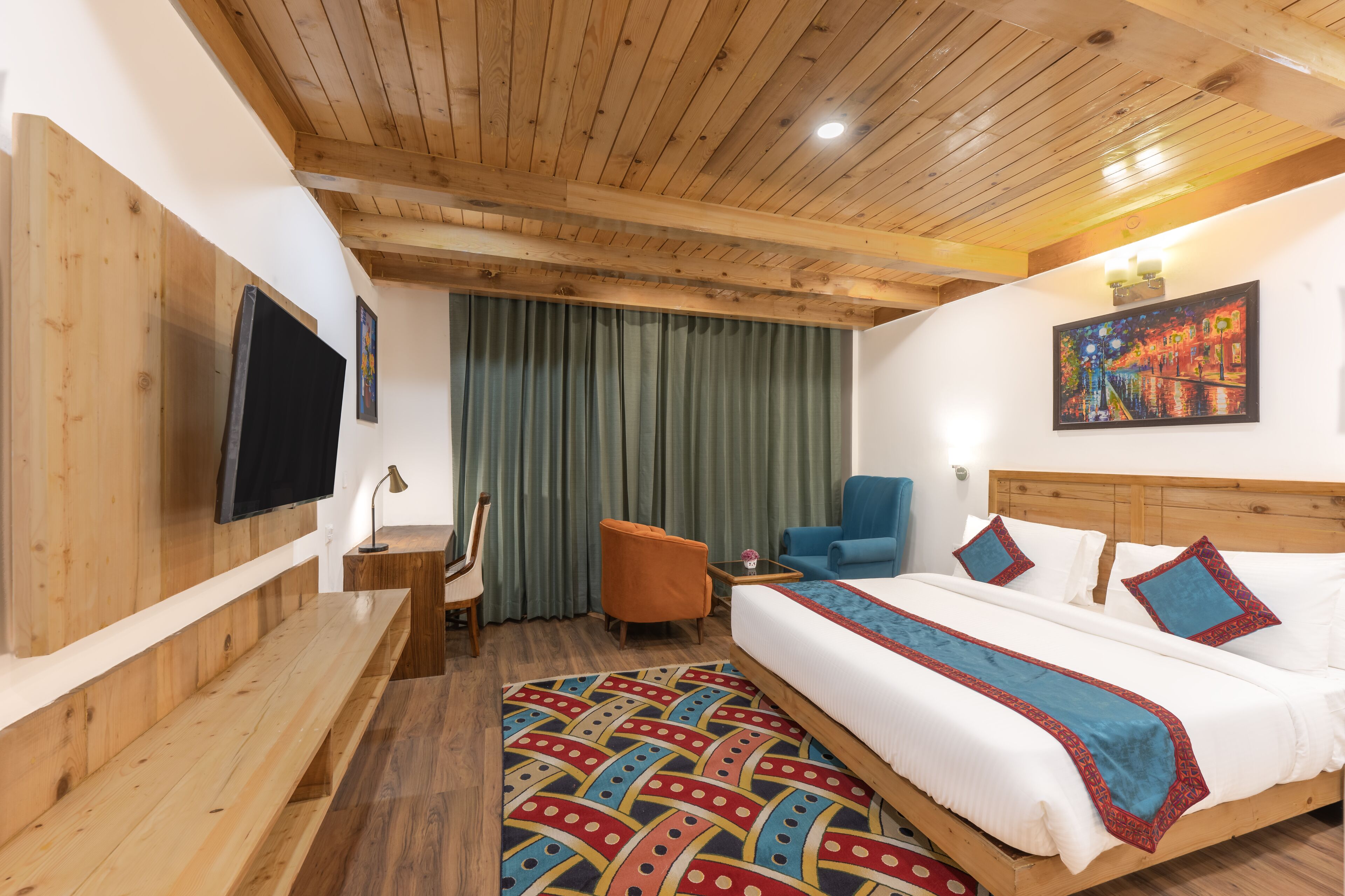 Superior-Zimmer, Balkon, Flussblick