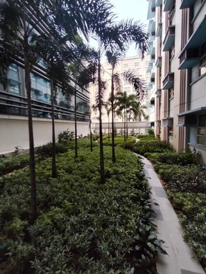 Overnattingsstedets uteområder