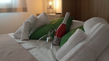 1 Schlafzimmer, Reisekinderbett, WLAN, Bettwäsche