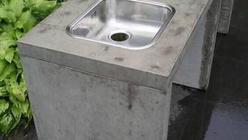 Habitación familiar | Cocina privada | Refrigerador, licuadora, plancha de cocina y congelador