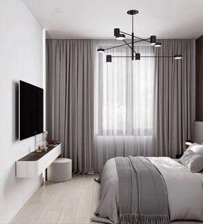 Habitació Comfort, 1 llit doble, amb bany privat | Cobrellits i matalassos de la marca Select Comfort 