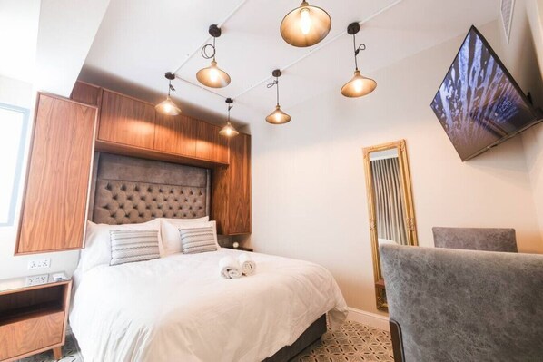 1 Schlafzimmer, Bügeleisen/Bügelbrett, kostenloses WLAN, Bettwäsche