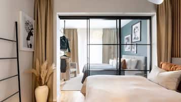 2 quartos, ferros/tábuas de passar roupa, berço de viagem, Wi-Fi