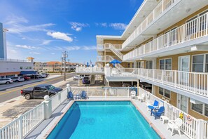 Pool - SummerSands Spacious1bed.Ocean view condo w/ Fall DISCOUNT.&
 FREE LINENS  (Wildwood Crest)
