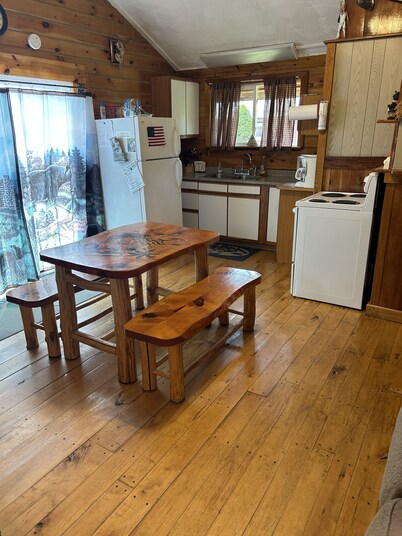 Moose cabin at mystic water resort